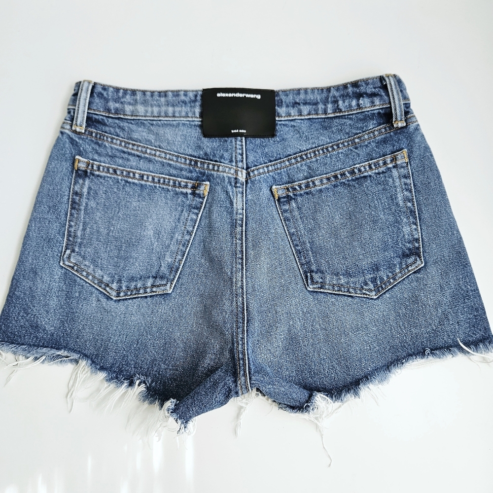Alexander Wang Bite Denim Shorts 28